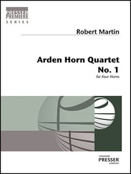 Arden Horn Quartet #1 Score and Parts CUSTOM PRINT cover